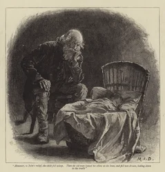 Illustratie voor John en Joan, Een vreemd verhaal, door S Baring-Gould